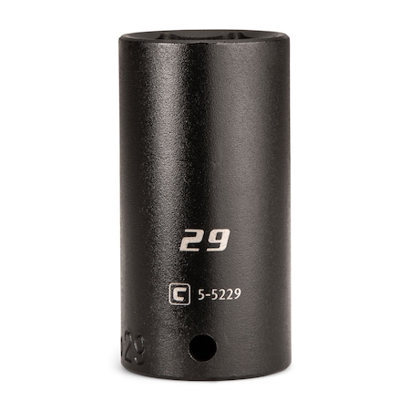 Capri Tools 1/2 in Drive 29 mm 6-Point Metric Deep Impact Socket 5-5229